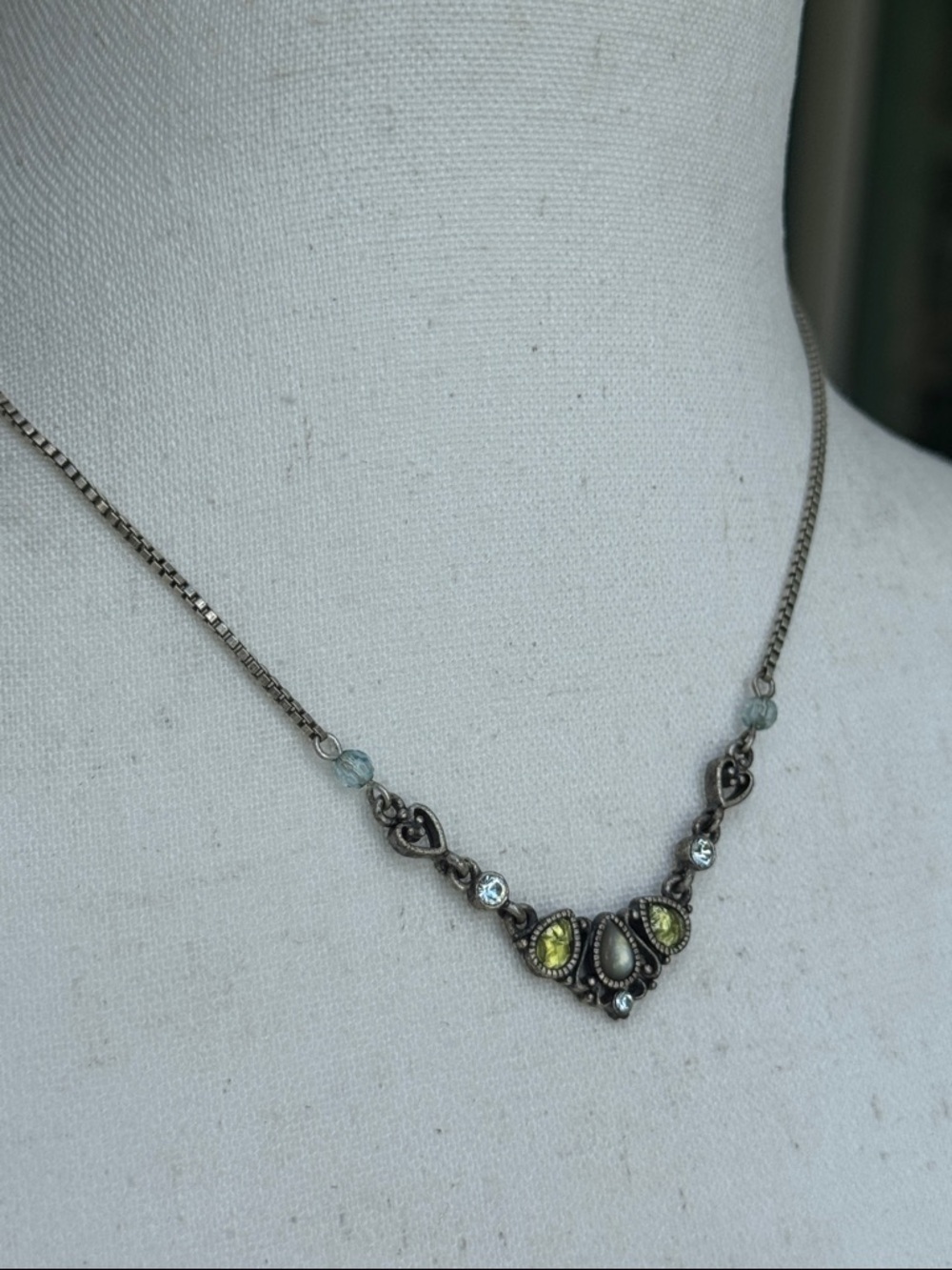 Vintage 1928 dainty necklace - Picture 2 of 6